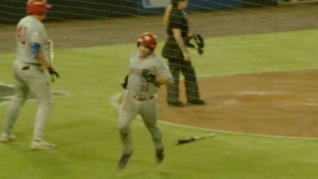 Ryan Sprock's inside-the-park home run