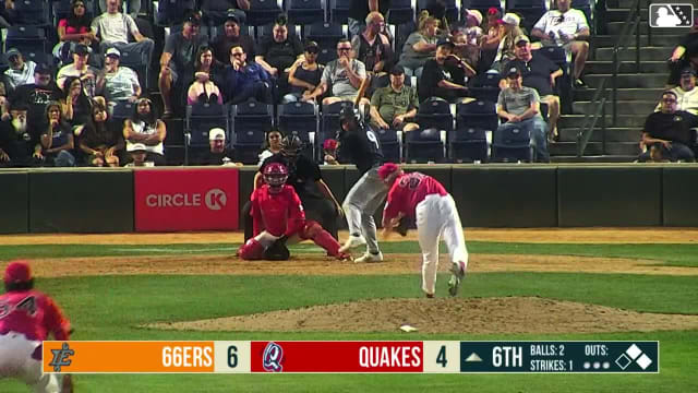 Jaren Warwick In play, run(s) to Aiden Taurek