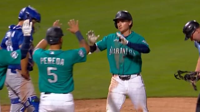 Colt Emerson's three-run home run