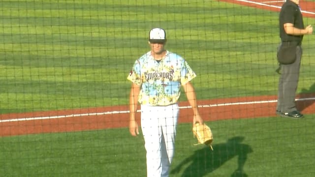 Luke Sinnard strikes out nine over five scoreless