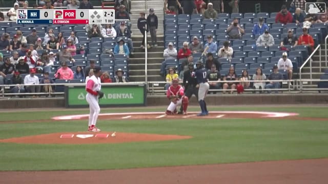 Anthony Eyanson's four strikeouts