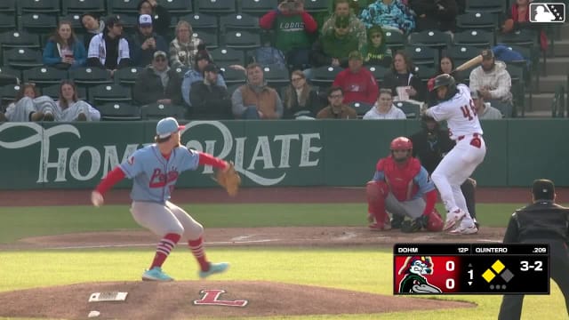 Nate Dohm In play, run(s) to Eduardo Quintero