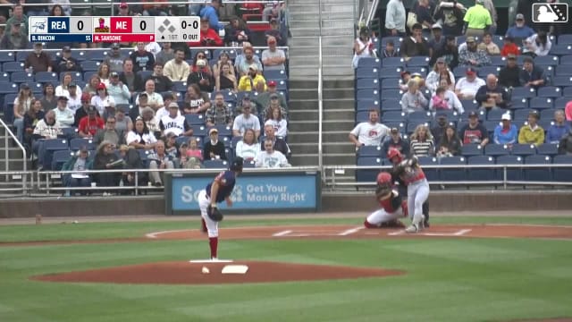 Bryan Rincon's 20th Double-A homer of the season