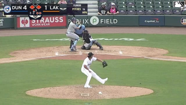 JoJo Parker homers (7) on a fly ball to right center field. Dariel Ramon scores. Jake Casey scores.