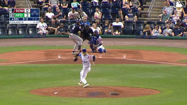 Coby Morales homers (20) on a line drive to left center field.