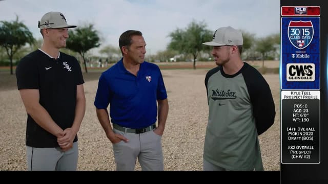 Colson Montgomery and Kyle Teel on White Sox camp