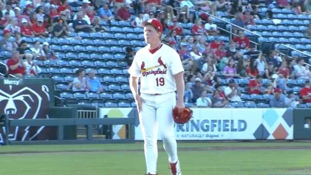Liam Doyle strikes out eight