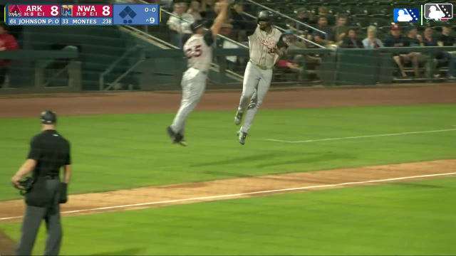 Lazaro Montes' eighth home run of the year