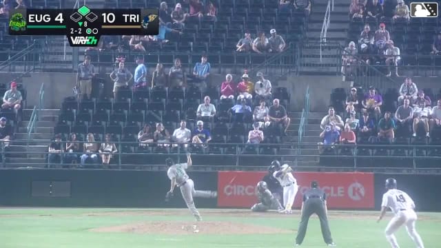 Brayan Palencia In play, run(s) to Randy De Jesus