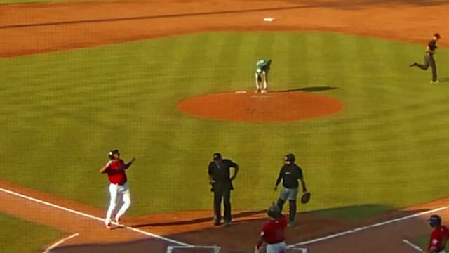 Braylin Morel's three-run homer