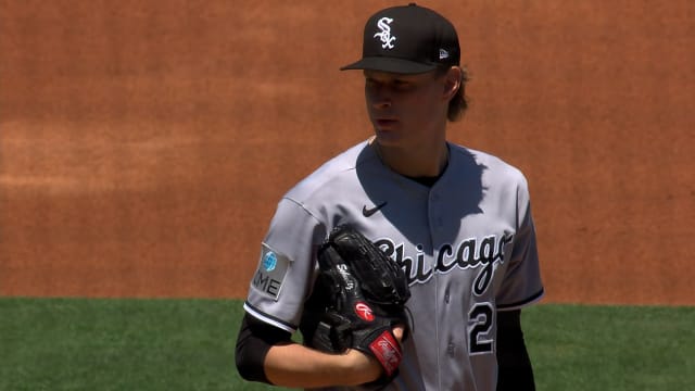 Noah Schultz strikes out Vaughn Grissom 