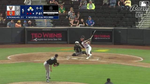 Colby Thomas' 10th home run