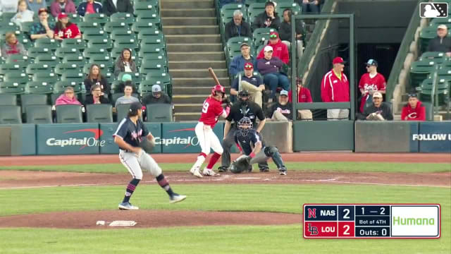 Edwin Arroyo homers (5) on a fly ball to right center field.