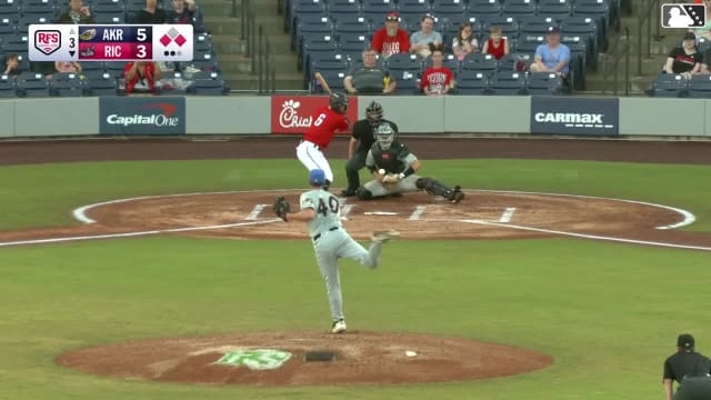 Maui Ahuna singles on a line drive to left fielder Wuilfredo Antunez. Parks Harber scores. Charlie Szykowny to 2nd.