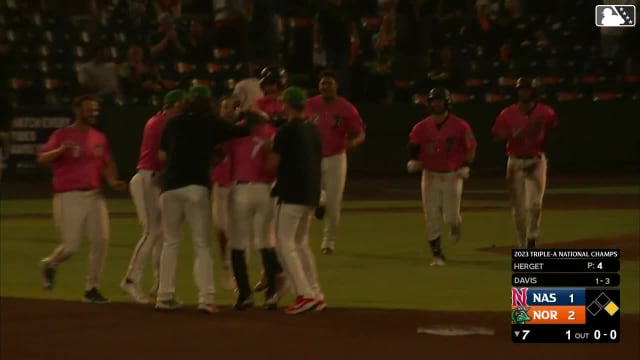 J.D. Davis' walk-off single