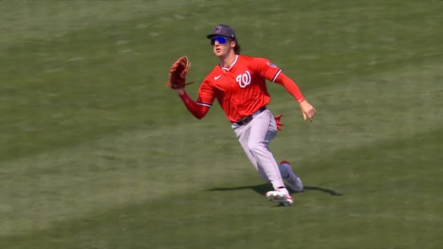 Robert Hassell III's slick sliding grab