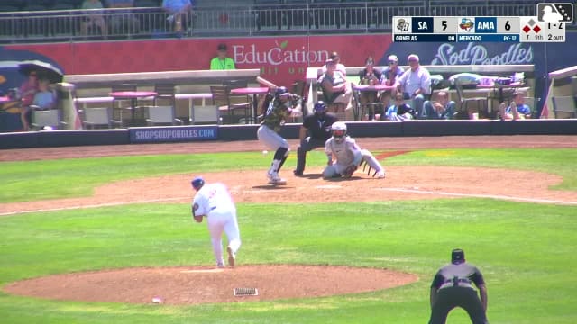 Tirso Ornelas singles on a ground ball to right fielder Trent Youngblood. Kai Roberts scores. Carson Tucker to 2nd.