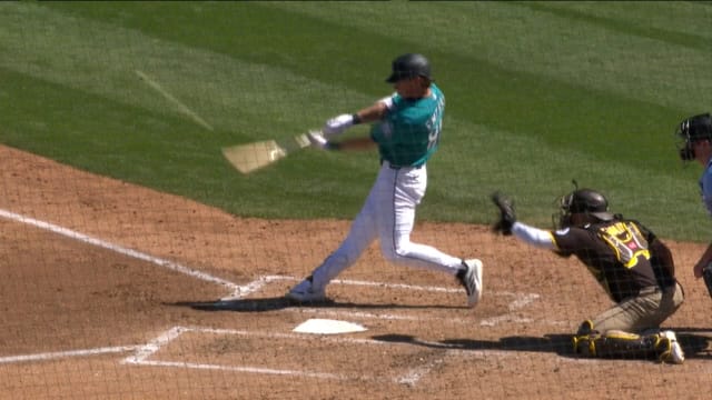 Colt Emerson's solo home run