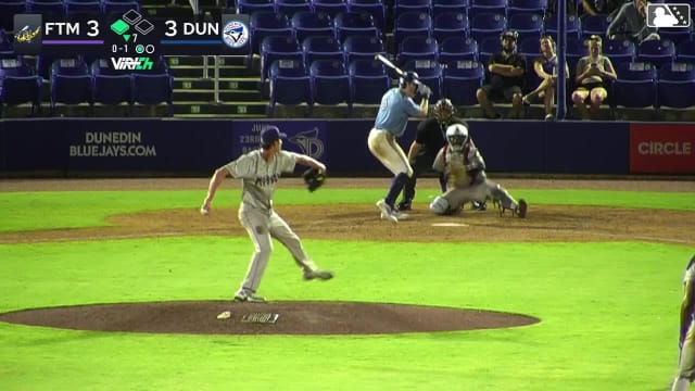 Jake Cook singles on a ground ball to center fielder Merphy Hernandez. Raimundo De Los Santos scores.