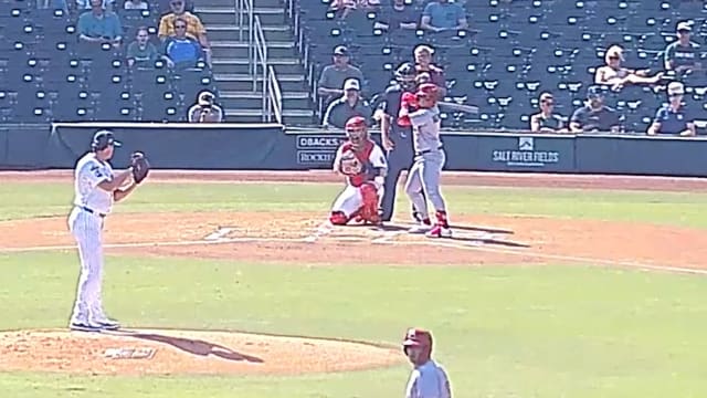 J.T. Etheridge strikes out six in Arizona Fall League