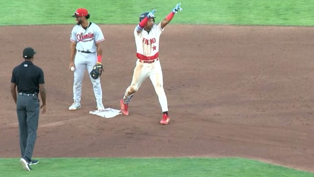Roldy Brito delivers a three-hit night