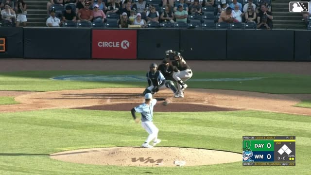 Alfredo Alcantara homers (7) on a line drive to left field.