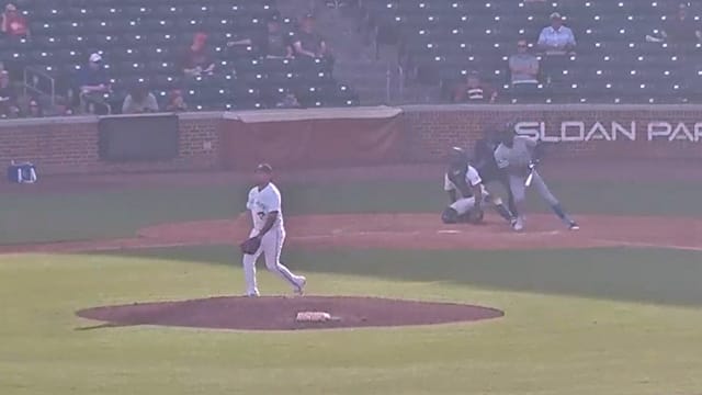 Sebastian Walcott's three-hit, two RBI game
