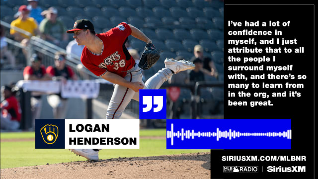 Logan Henderson on recovery, Arizona Fall League