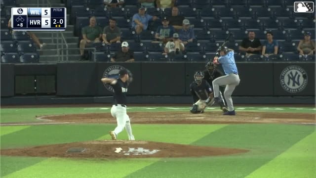 Luke Dickerson doubles (1) on a line drive to right fielder Camden Troyer. Yeremy Cabrera scores. Luke Dickerson to 3rd.