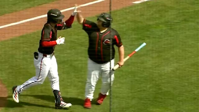 Dylan Crews' solo home run