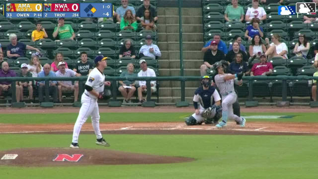 Tommy Troy's seventh homer of the year