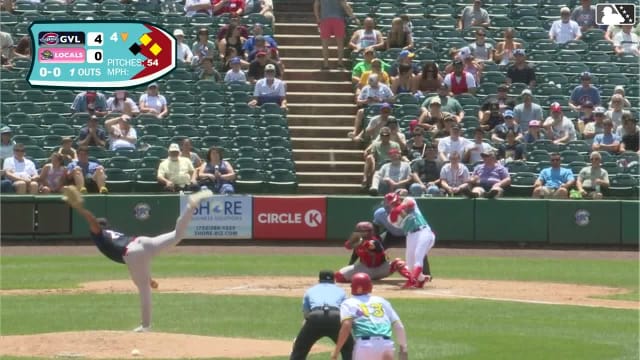Devin Saltiban homers (2) on a fly ball to center field. Brandon Lewis scores. Daunte Stuart scores.
