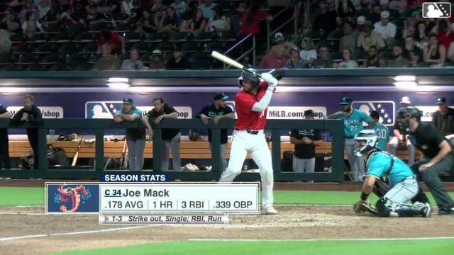 Zach Franklin In play, run(s) to Joe Mack