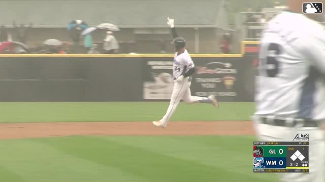 Josue Briceño's seventh home run of the season