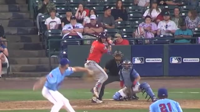 Kevin Alvarez's four-hit night