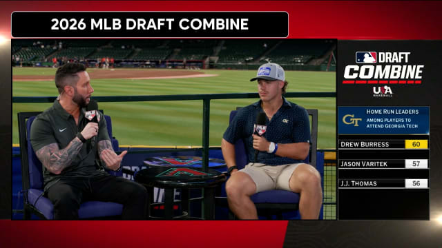 Drew Burress on meeting Jason Varitek, his defense