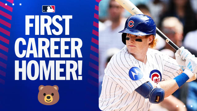 Owen Caissie's first career home run