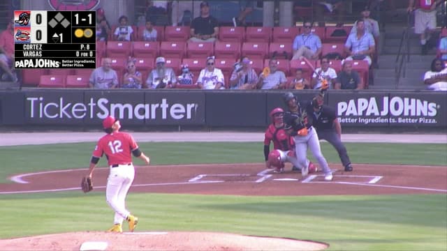 Echedry Vargas' solo home run