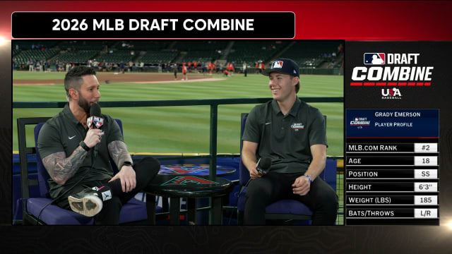 Grady Emerson looks ahead to MLB Draft, batting .508