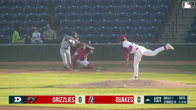 Roldy Brito's sixth homer of the year