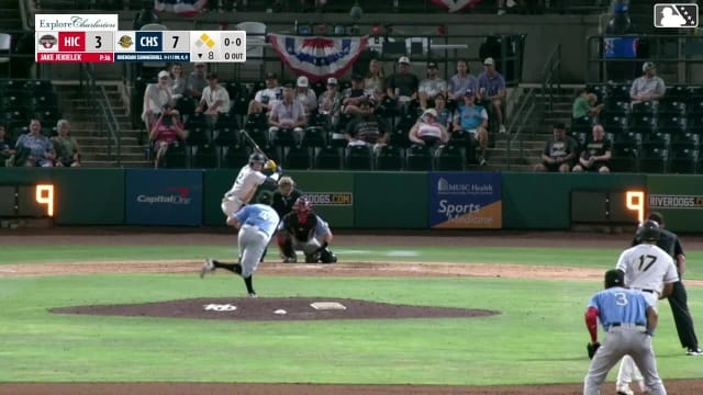 Brendan Summerhill doubles (4) on a fly ball to right fielder Marco Argudin. J.D. Gonzalez scores. Derek Datil out at home on the throw, right fielder Marco Argudin to shortstop Yolfran Castillo to catcher Josh Springer.