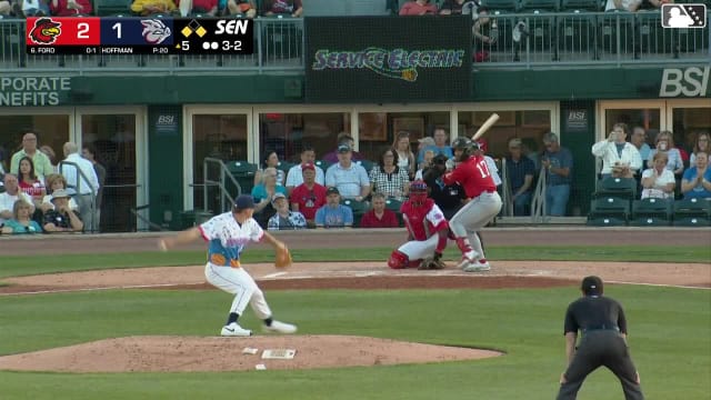 Harry Ford singles on a soft ground ball to third baseman Carter Kieboom. Abimelec Ortiz scores. Joey Wiemer to 2nd.