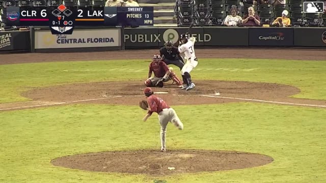 Jesus Pinto singles on a ground ball to second baseman Matthew Ferrara, deflected by first baseman Will Vierling. Hunter Dobbins scores. Jordan Yost to 2nd.
