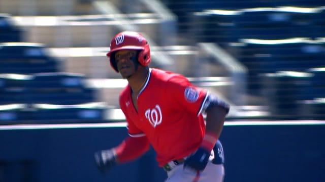 Elijah Green's two-run home run