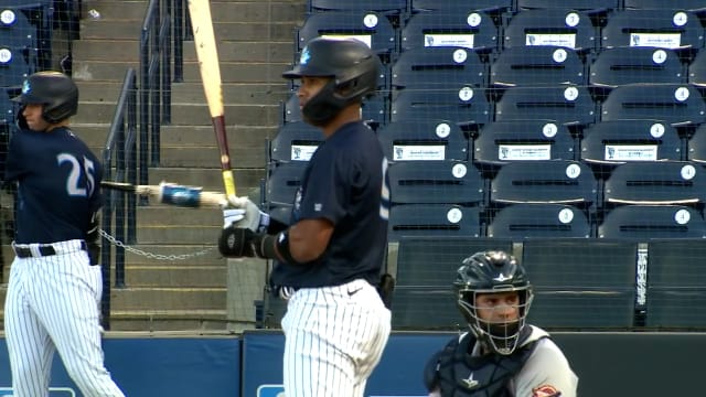 Roderick Arias collects three hits for Tampa 