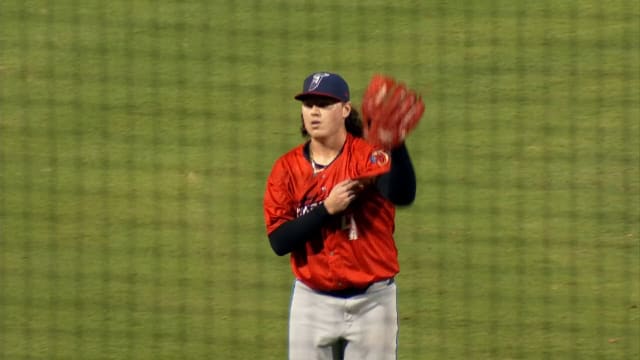 Ryan Weathers fans two batters