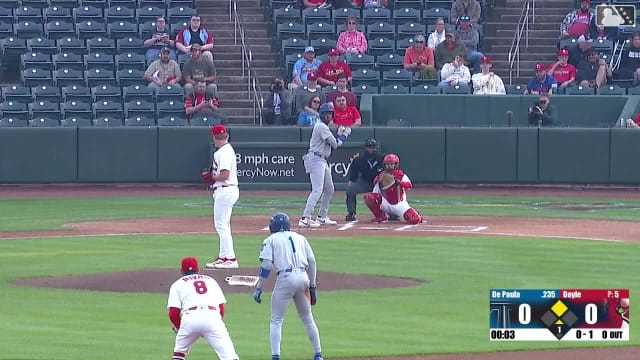 Josue De Paula's five hits