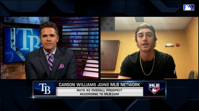 Carson Williams on being named Minor League POTW