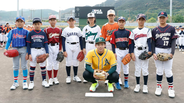 Shotaro Morii discusses the MLB Cup event in Japan