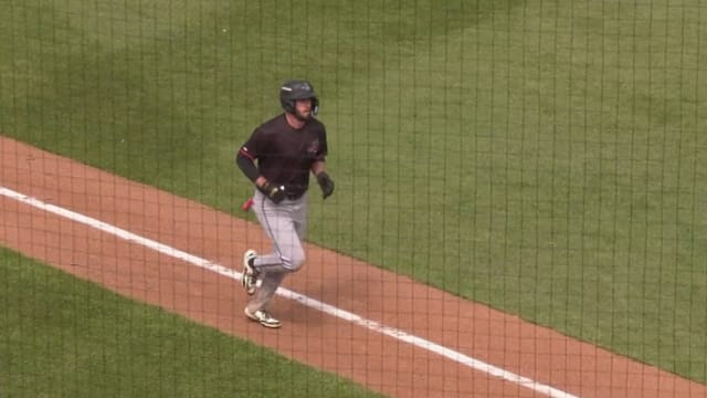 Colby Shade plates eight runs in a three-homer game
